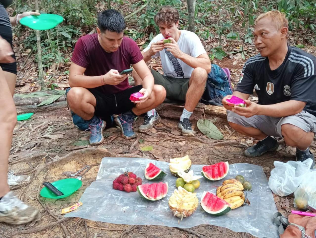 Landak River Guest House Only Trekking With Us Bukit Lawang Ngoại thất bức ảnh